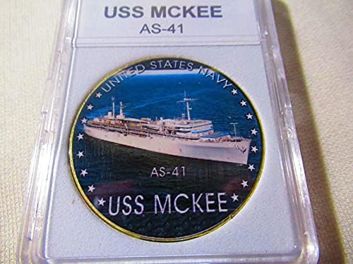 Aveshop Gyűjthető Szimbólumok amerikai Haditengerészet - USS MCKEE/A-41 Ch Cn (Ezek a Jelvény Tökéletesen Kiegészíti A Gyűjtemény)
