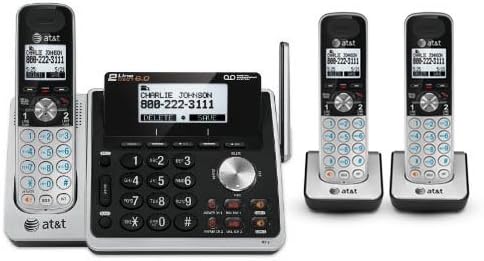 Az AT&T TL88102 + (2) TL88002 3 Készülék Vezeték nélküli Telefon (2 Sor) DECT 6.0...