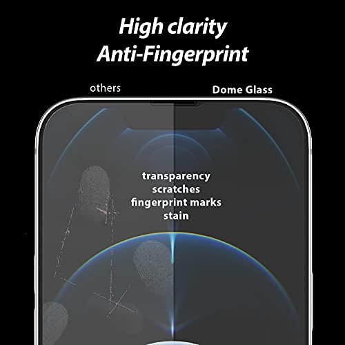 Whitestone Búra Üveg kijelző Védő fólia iPhone 13 pro max (6.7), Teljes Edzett Üveg Pajzs a Folyékony Diszperziós Tech [Könnyű Telepíteni