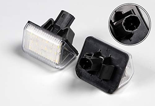 DriftX Teljesítmény, Fehér LED Rendszámtábla Világítás alkalmas kompatibilis 2007- Mazda, 18-SMD Led Rendszámtábla Lámpa Egység