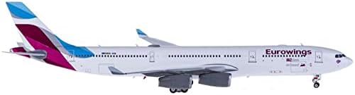 Phoenix Eurowings Légitársaság Airbus A340-300 OO-SCW 1:400 FRÖCCSÖNTÖTT Repülőgép Előre épített Modell