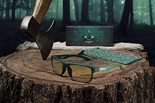 GUNNAR - Gaming Szemüveg - Blokkok 65% - Át a Kék Fény - Assassin ' s Creed Valhalla Enigma, Borostyán Árnyalat