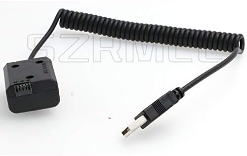 SZRMCC Új Akkumulátor Adapter Kábel USB hálózati Bank DC 5V Outport, hogy NP-FW50 DC Csatlakozó Dummy Akkumulátor Sony a3000 a5100