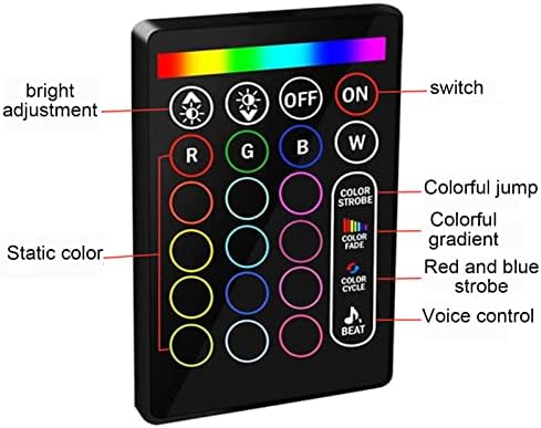 RGB LED Rock Fények 200 Többszínű Led Neon Underglow Vízálló Világítás Szett Bluetooth Vezérlő Zene Mód a Teherautó ATV UTV SUV Hajó