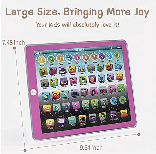 A tanulás Tabletta Oktatási Touch Pad for Fun Tanulni Száma Abc Helyesírási Állat
