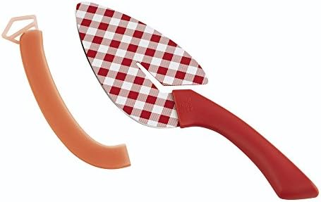 Kuhn RikonFlexi Slice & Szolgálja A Tarka Vörös Szolgáló Kés, Piros/Fehér