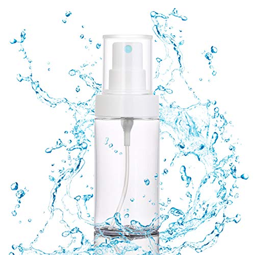 Bluelans Hordozható Utazási Spray Palackot Üres Átlátszó Műanyag Porlasztó Finom Köd Kozmetikai Permetező Üveget, 80ml/120ml/150ml