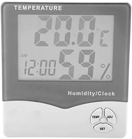FENXIXI Digitális Beltéri Hőmérő, Páratartalom Mérő Indikátor Szoba Hőmérő, Pontos Hőmérséklet Páratartalom Mérő Monitor Otthoni,