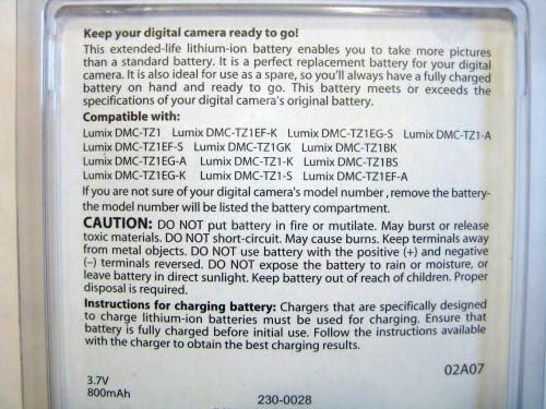 Digitális Kamera, Li-ion Akkumulátor, Panasonic CGA-S007A