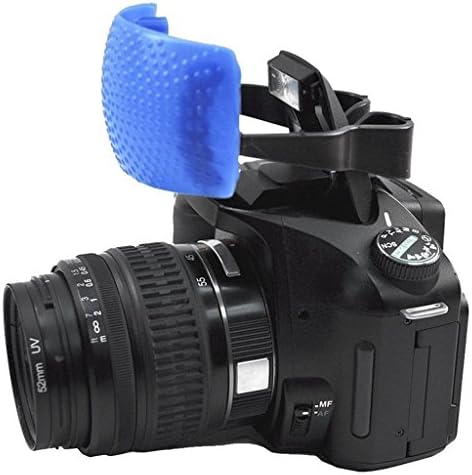 B Baosity Lágy Fény -Up Flash Ugrál Diffúzor Fedezze Három Szín - Kék/Fehér/Narancssárga,Pentax,Olympus TÜKÖRREFLEXES Fényképezőgép