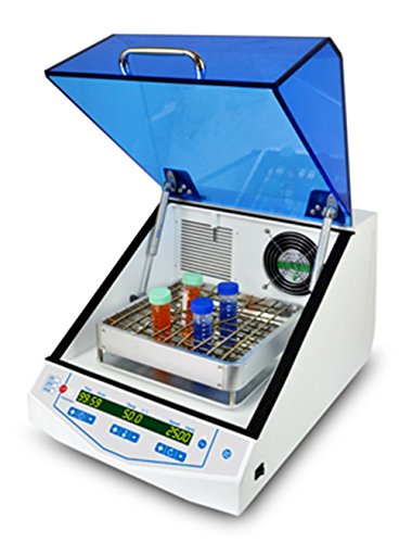 NEWTRY Labor Inkubátor Shaker Sebesség 300rpm Tudományos Inkubáció Shaker 600W Rázó Inkubátor Hőmérséklet-idő beállítás 5-60℃ 20mm