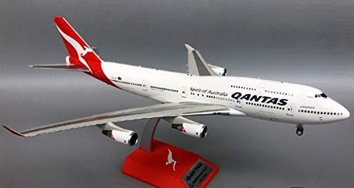 Fedélzeti QANTAS a Boeing 747-400 VH-OEE Utolsó Járat 1/200 fröccsöntött Repülő Modell