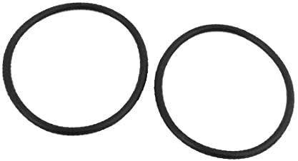 X-mosás ragályos 50Pcs 37mm x 1.9 mm-es Gumi O-gyűrű NBR hőálló Tömítő Gyűrű Végtelenített Fekete(50Pcs 37mm x 1.9 mm O-gyűrűk de