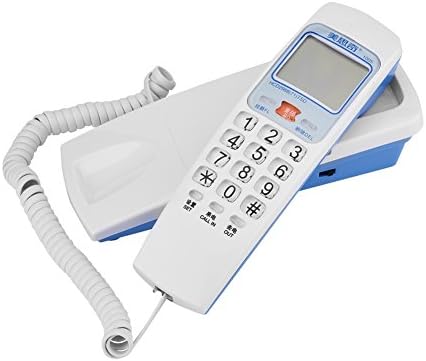 Bewinner Divat FSK/DTMF Standard Vezetékes Telefon - Vezetékes Telefon Hívófél-AZONOSÍTÓ - Támogatás Callback Függvény Egy-Gomb Visszajátszás